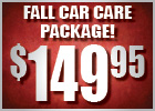 Spring Car Care Package Only $149.95!