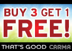 Buy 3, Get 1 Free Sale!